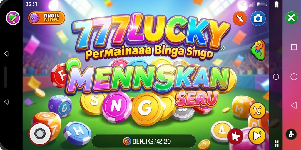 Screenshot gameplay Bingo di 777LUCKY yang menampilkan aksi seru.