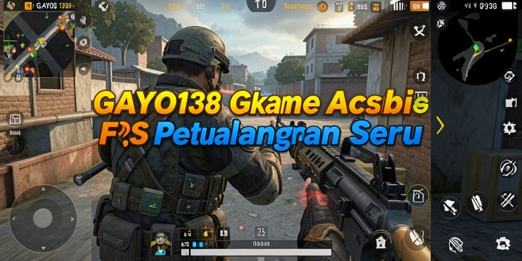 Tangkapan layar menampilkan aksi mendebarkan dalam GAYO138.