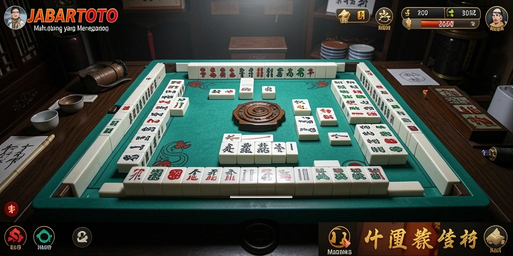 Tampilan gameplay JABARTOTO menunjukkan berbagai level menantang Mahjong.