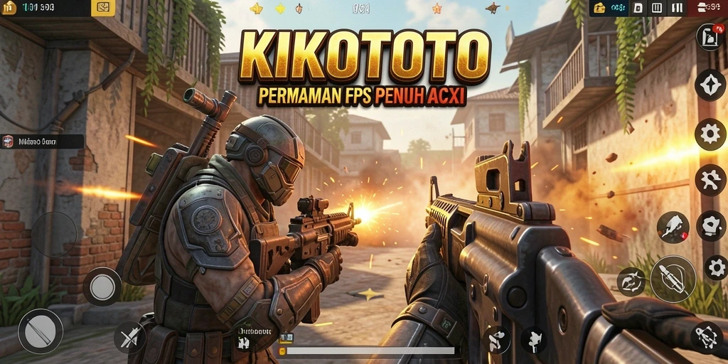 Gameplay KIKOTOTO yang intens dan mendebarkan.