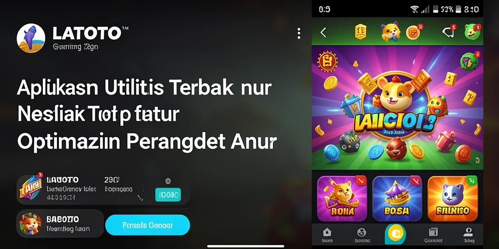 Tampilan screenshot LATOTO dengan fitur utilitas yang mudah digunakan.