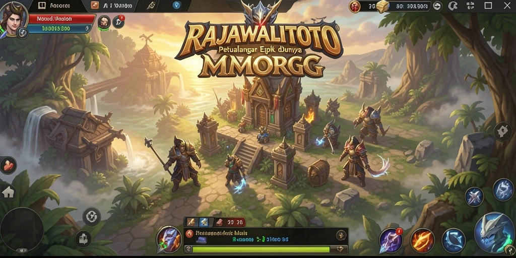 Tampilan gameplay seru di RAJAWALITOTO yang mendebarkan.